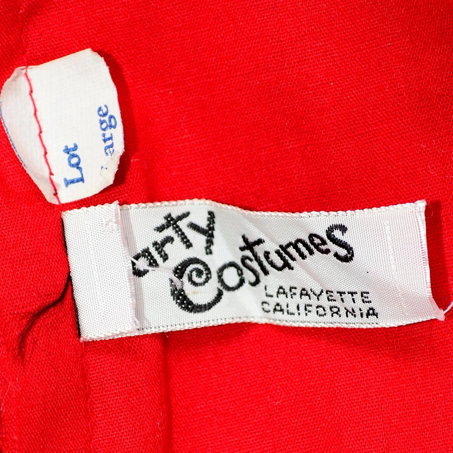 1950s Vintage Red Devil Childs Halloween Party Costume in Original Box