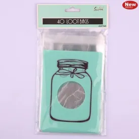 40 Pack Mint Treat Bags - 10x13cm