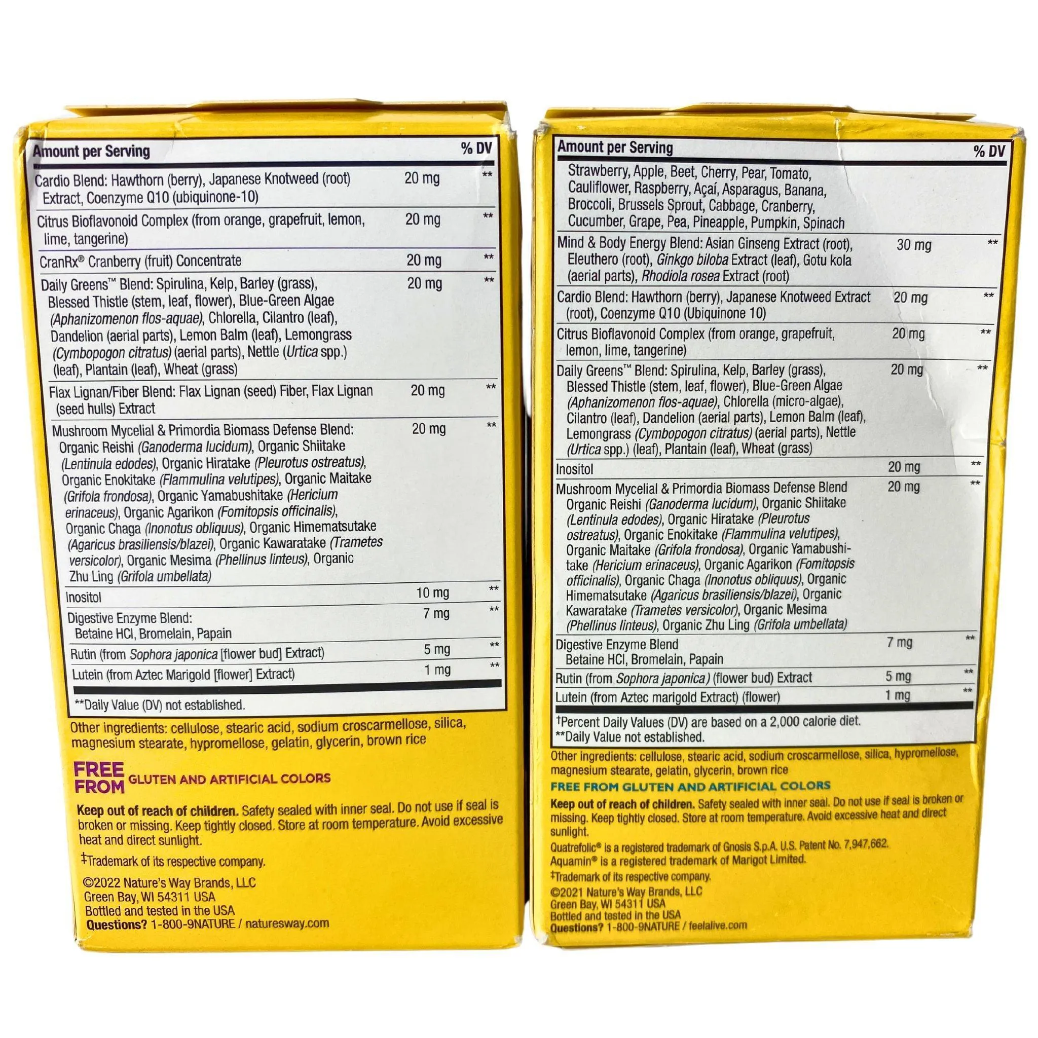 Alive Women's & Men's 50  Ultra Potency Complete Multivitamin Supplement (50 Pcs Lot)