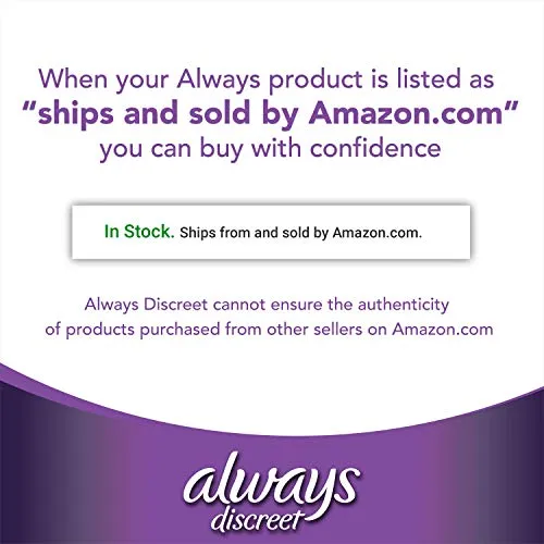 Always Discreet Incontinence Pads for Women, Maximum Absorbency, Long Length, 39 Count - Pack of 3 (117 Total Count) (Packaging May Vary)