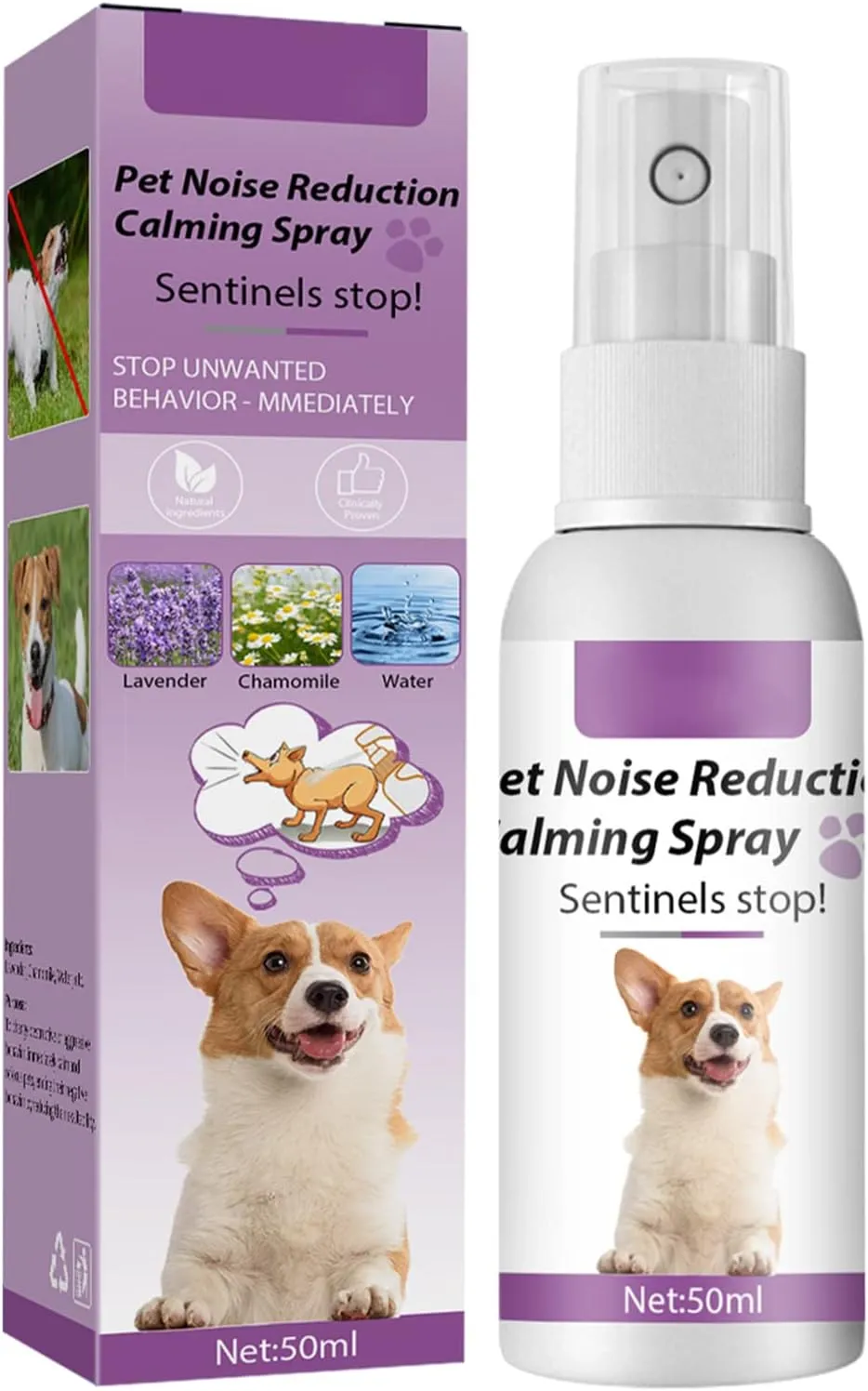 Ankexin Dog Calming Pheromone 50ml Effective Calm & Comfort Dogs During Travel Vet Visits and Stressful