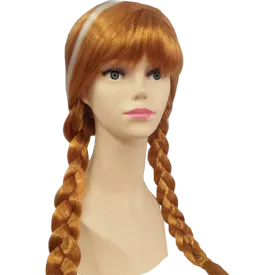 Auburn Braided Wig - Kids