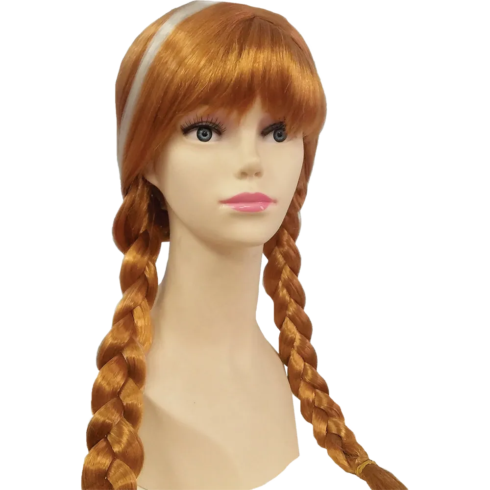 Auburn Braided Wig - Kids