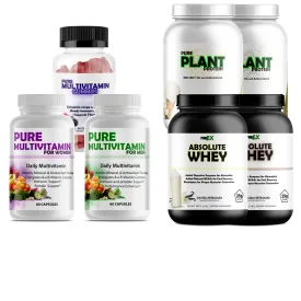 Bundled: Multivitamins   Protein