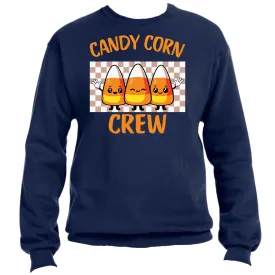 Candy Corn Crew Unisex Halloween Sweater – Cozy Fit, Sweet & Spooky Graphic