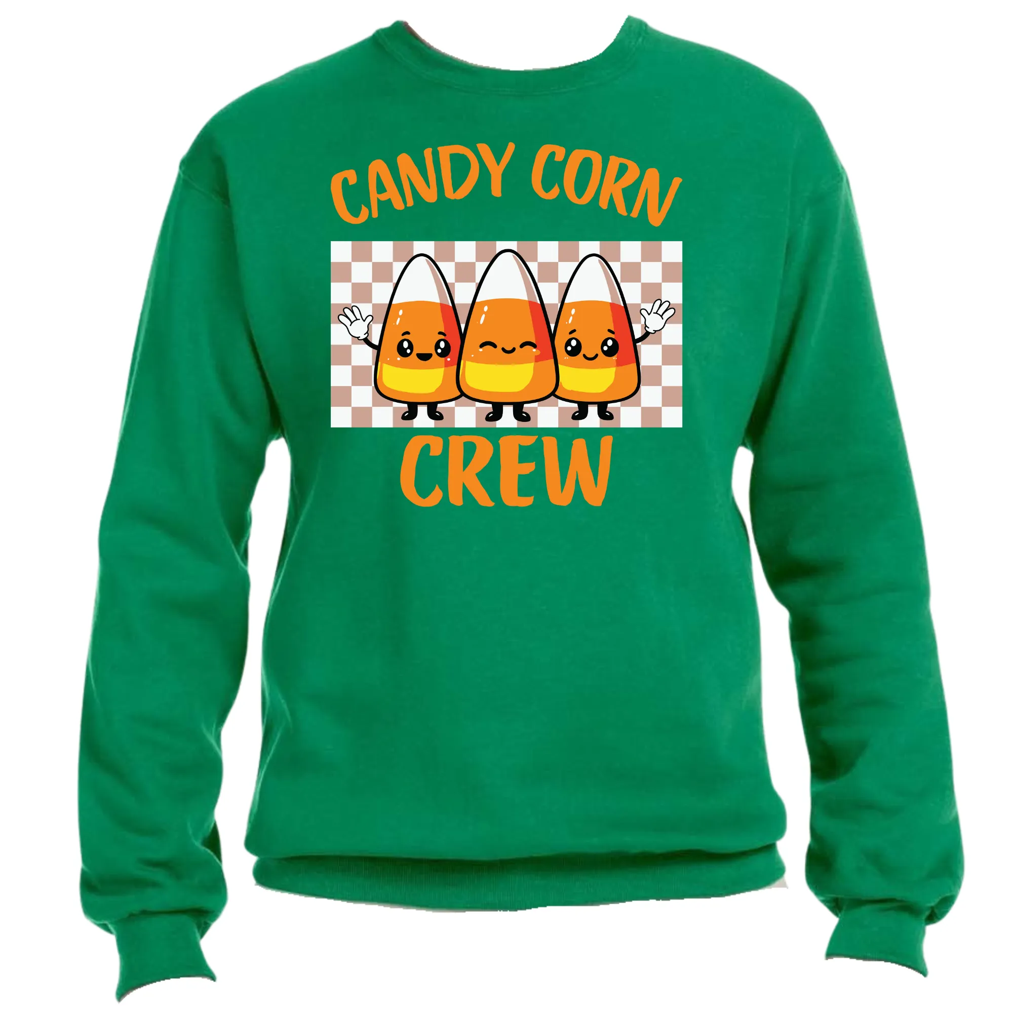Candy Corn Crew Unisex Halloween Sweater – Cozy Fit, Sweet & Spooky Graphic