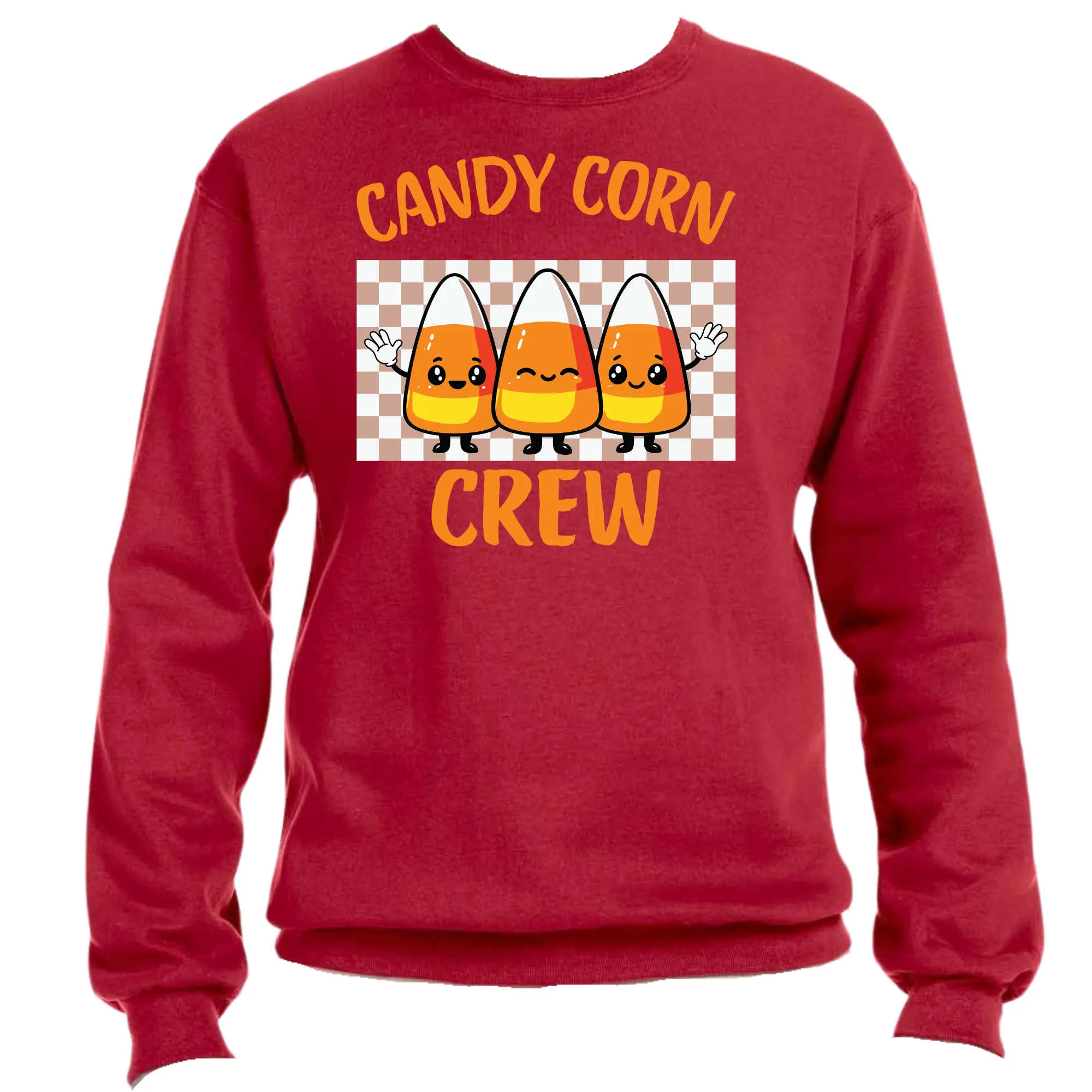 Candy Corn Crew Unisex Halloween Sweater – Cozy Fit, Sweet & Spooky Graphic