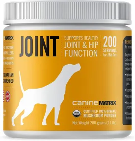 Canine Matrix 200gram (9oz) Joint Flexibility Matrix Dog Supplements - 9 oz