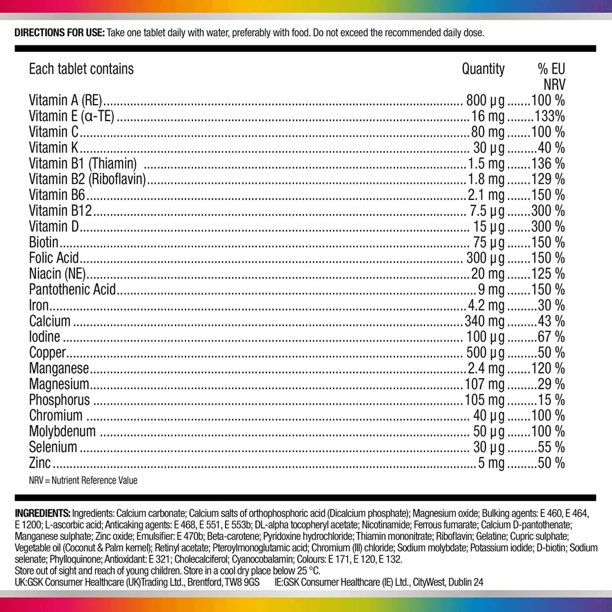 Centrum Women 50  Multivitamins Tablets- 30 Tablets