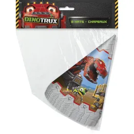 Dinotrux Party Hats (8 per Pack)