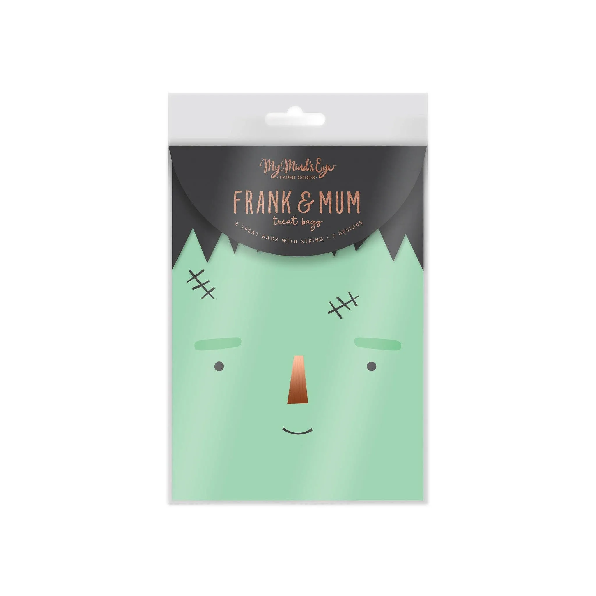 Frank & Mummy Treat Bags-8pk. M0083