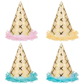 Fringe Ice Cream Party Hats