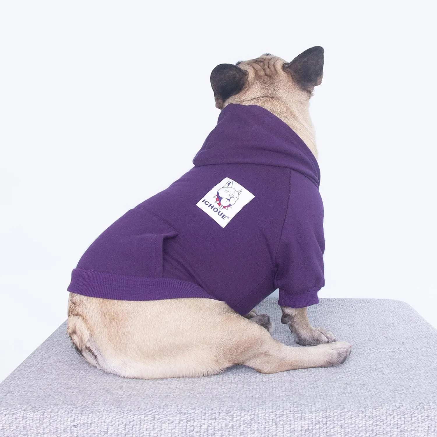 iChoue I am a French Bulldog Clothes Hoodies for Dogs Puppy Frenchie Pug  - /