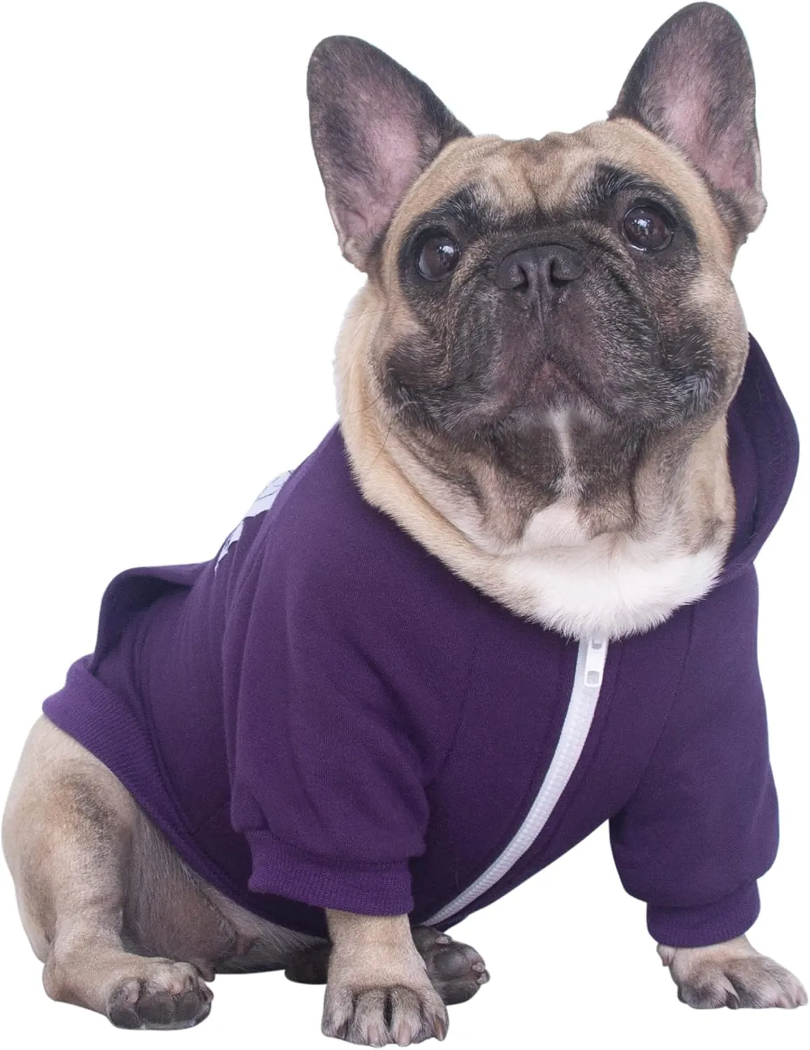 iChoue I am a French Bulldog Clothes Hoodies for Dogs Puppy Frenchie Pug  - /