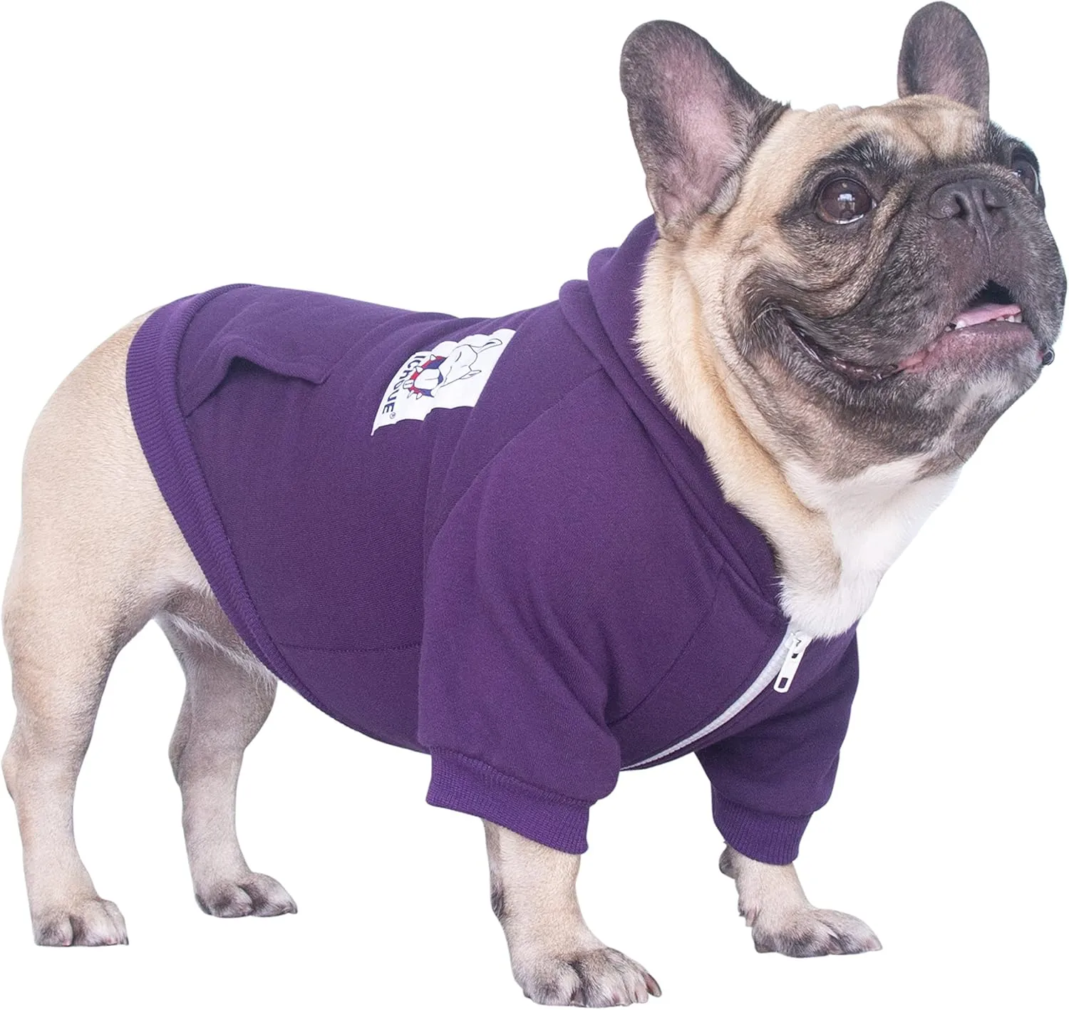 iChoue I am a French Bulldog Clothes Hoodies for Dogs Puppy Frenchie Pug  - /