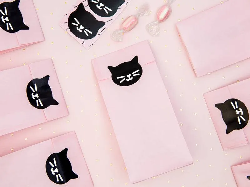 Kitty Cat Treat Bags -6 pk S5057