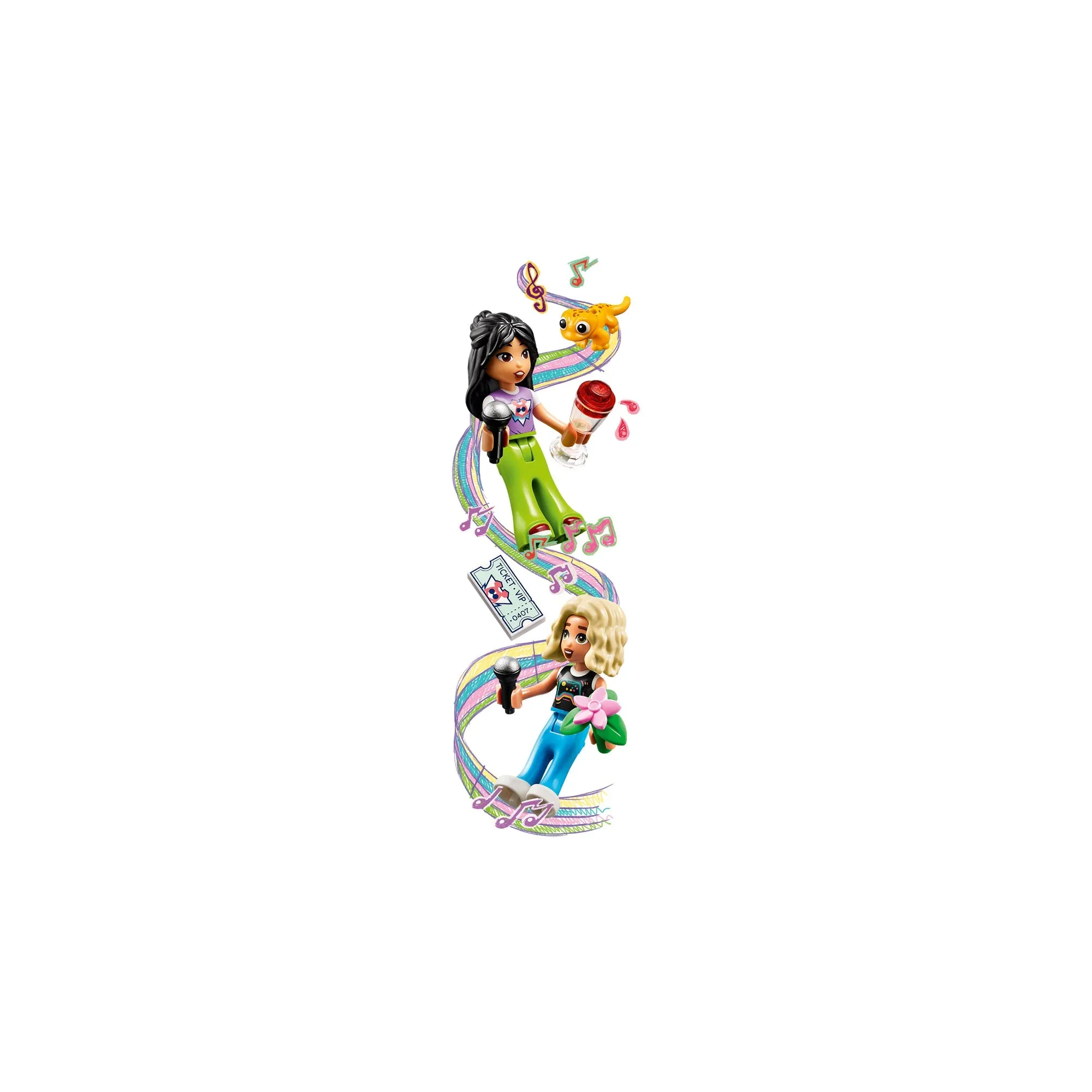 LEGO Friends Karaoke Music Party, 42610, Ages 6 , 196 Pieces