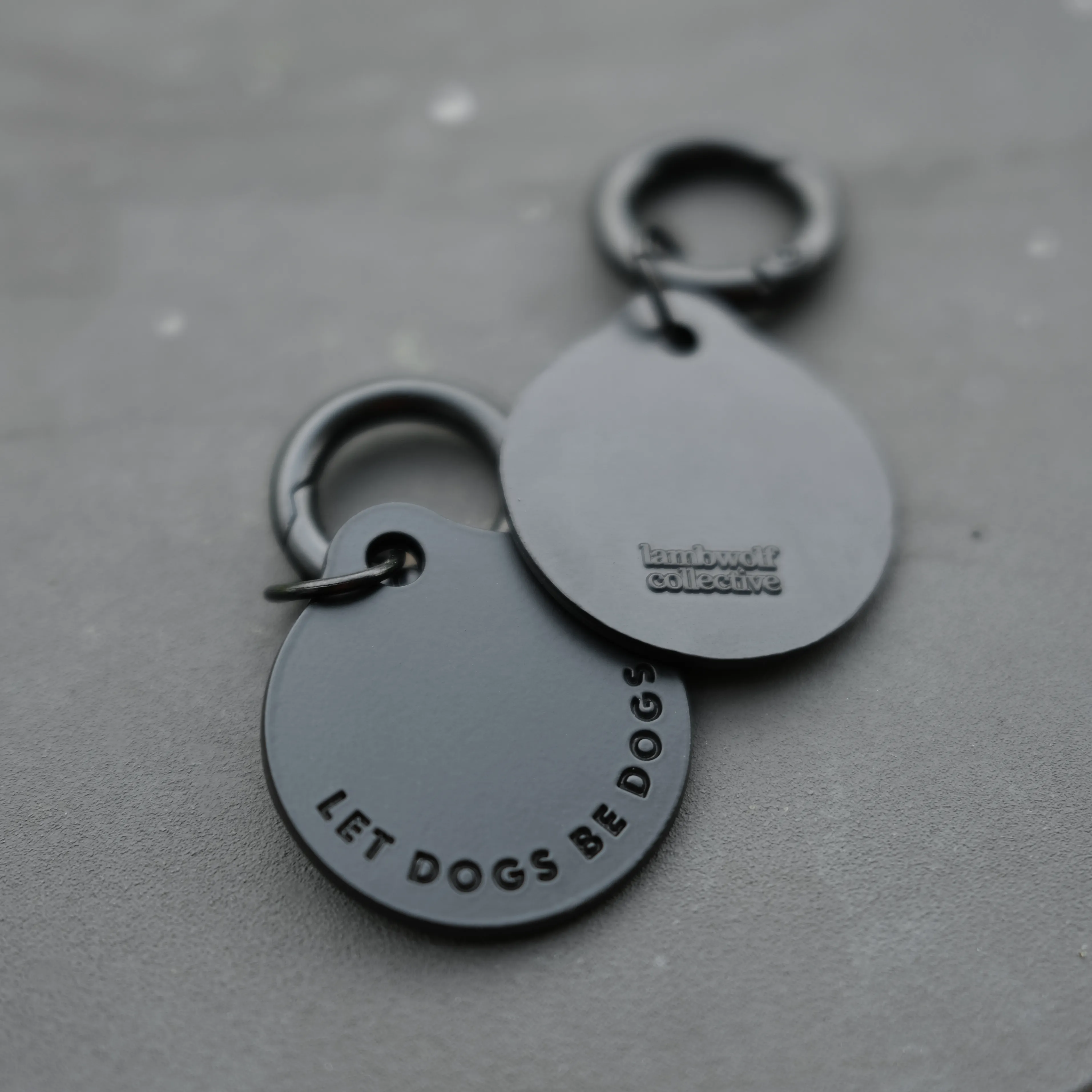 LET DOGS BE DOGS DOG TAG
