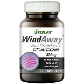 Lifeplan Windaway Activated Charcoal 30 Caps