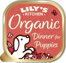 Lily's Kitchen Organic Dinner - For Puppies 150g (Pack of 11)