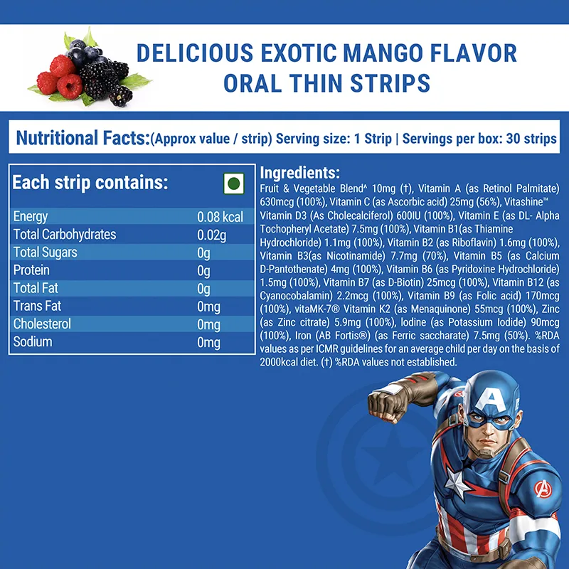 Marvel Multivitamins