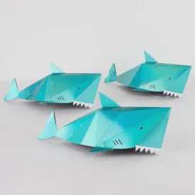 MERI MERI SHARK PARTY HATS