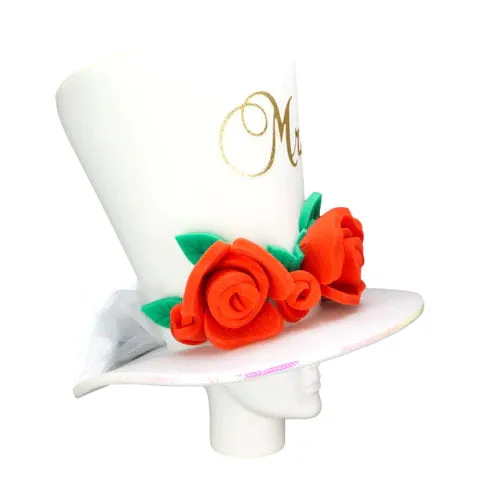 Mrs Roses Bride Hat