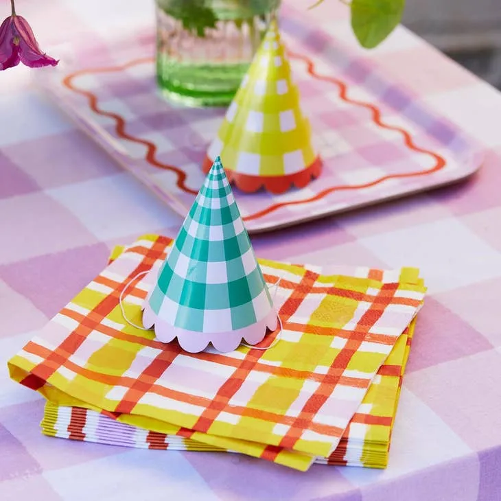 Multi-Colored Mini Party Hats - 8 Pack S5015 S5031 S5035