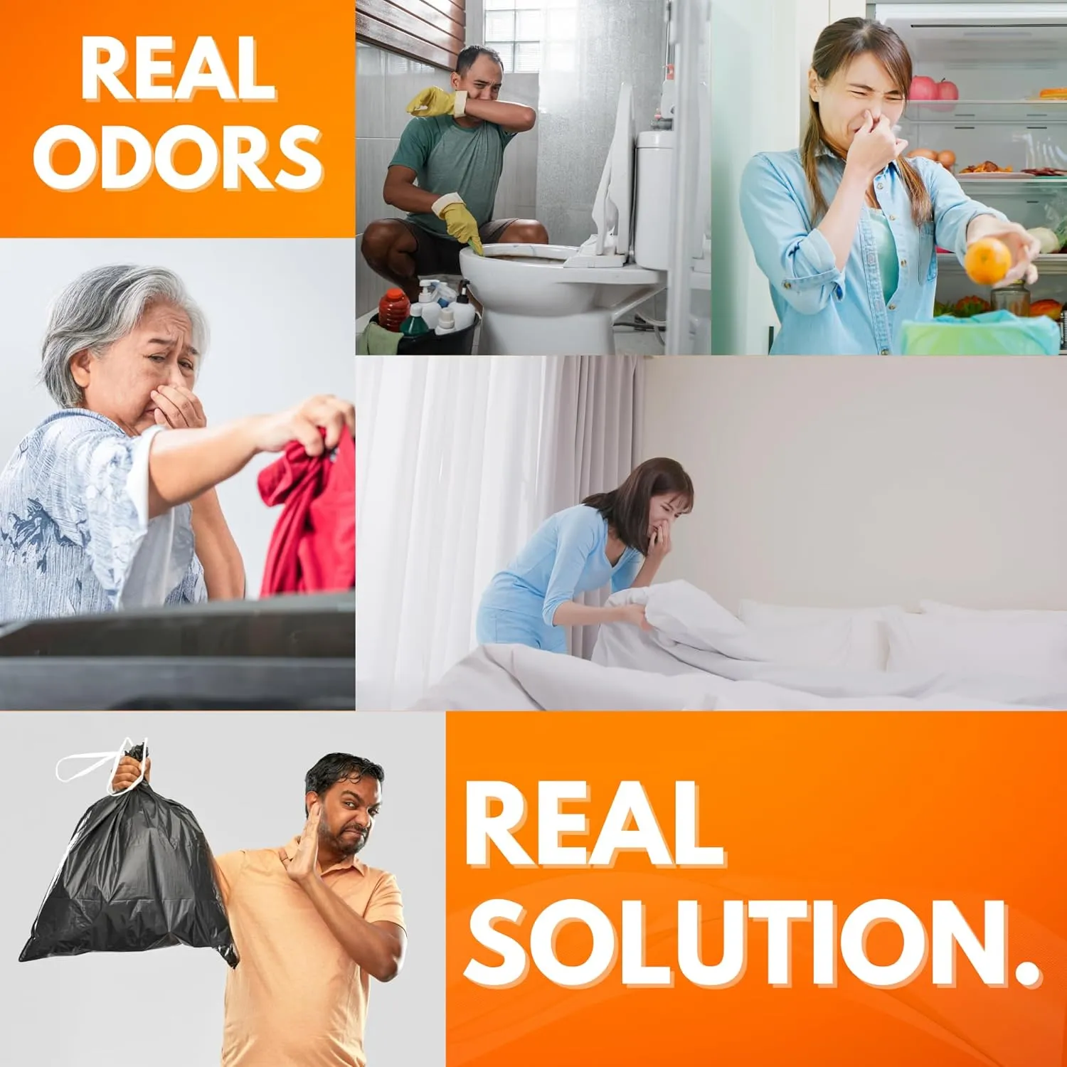 Neutron Industries NI-712 Fresh Orange Odor Eliminator Spray (4 bottles)  Powerful, Long-Lasting Odor Neutralizer  Instant Air Freshener for Home, Car & More  Pint-Sized (16 oz)