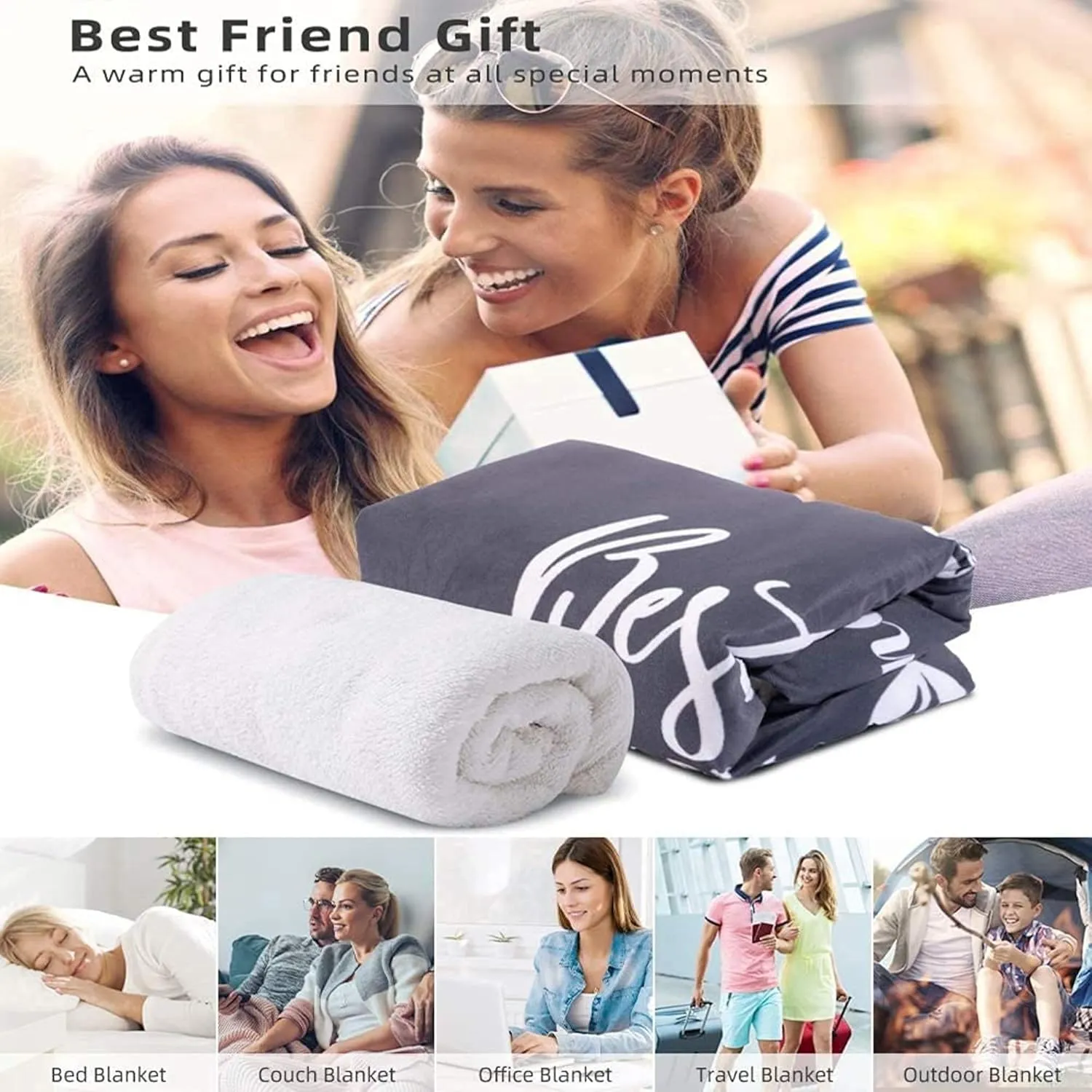 Personalized Blanket with Picture for Dog Paws,Custom Throw Blankets with Photos Collage, Soft Flannel Bed Blanket for Family Birthday Memorial Gifts 40"x30" for Pets