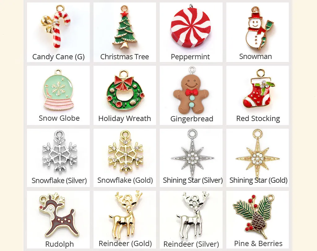 Pet Collar Charms - "Holiday / Seasonal Collection" (48 Styles) - For Cat Collars & Small Dog Collars