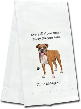 Pet Kitchen Towel Uncropped Boxer