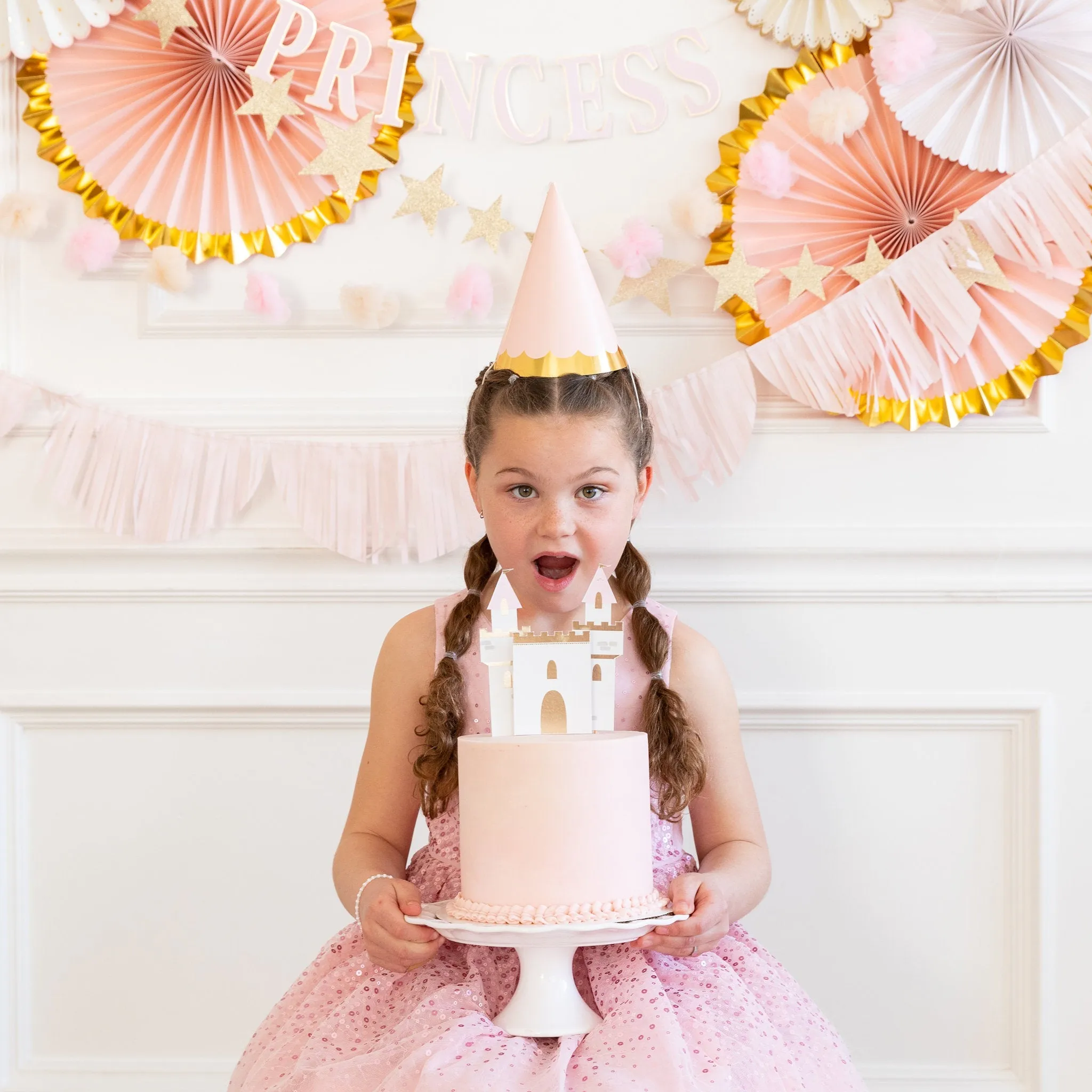 Princess Party Hats 8ct