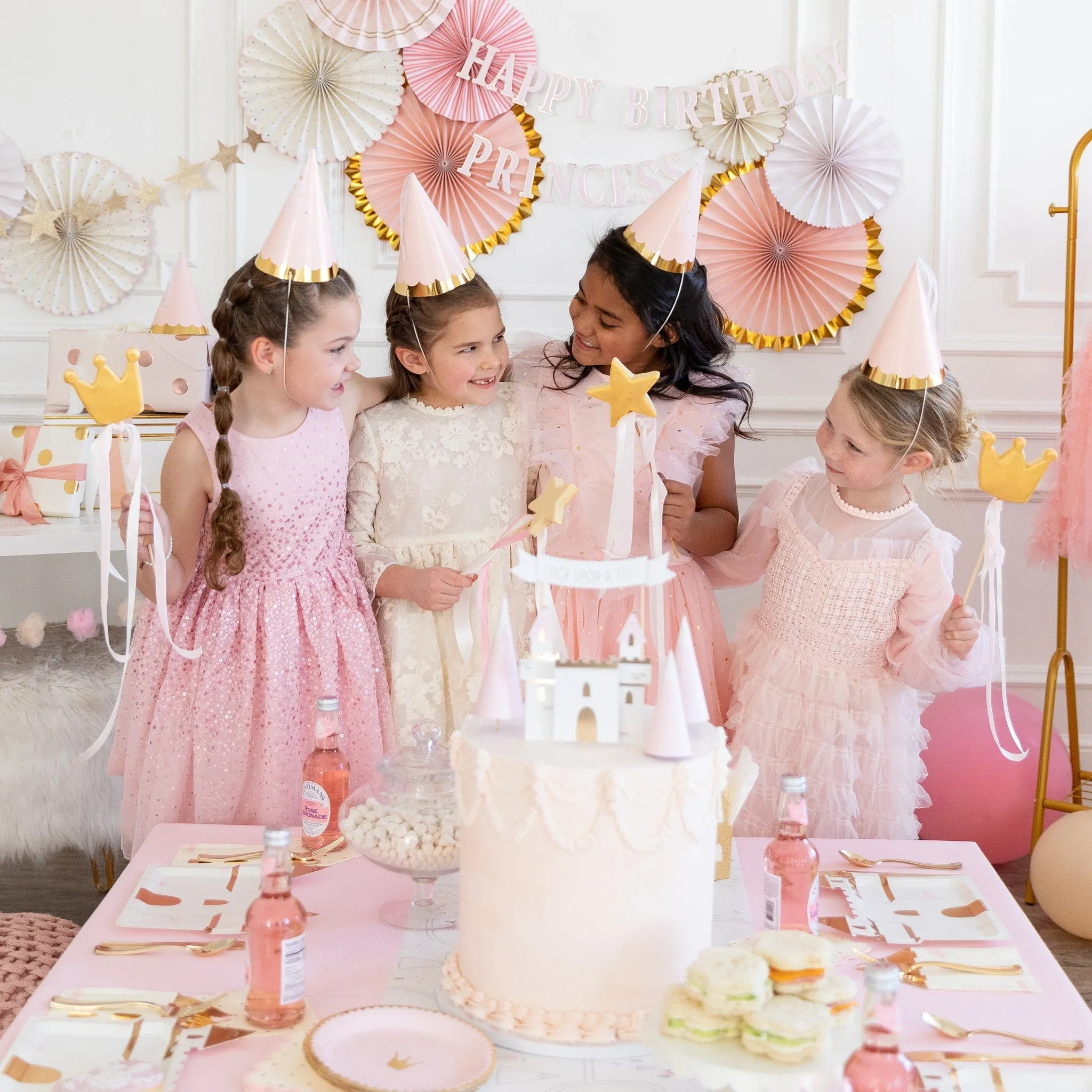 Princess Party Hats 8ct