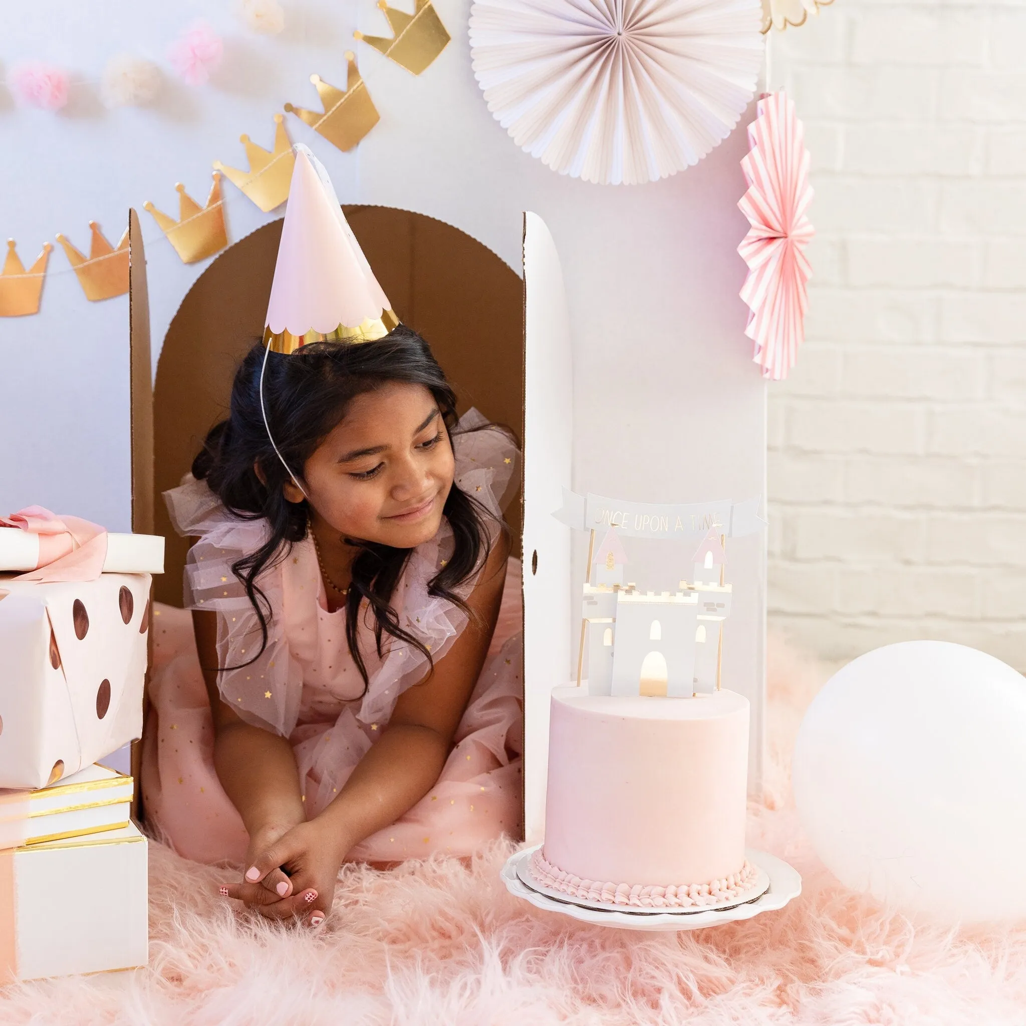 Princess Party Hats 8ct