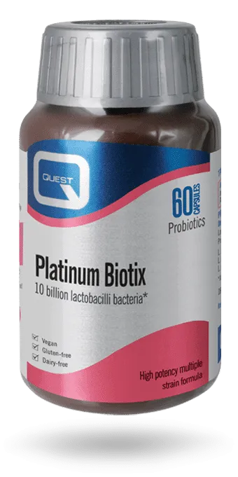 Quest Vitamins Platinum Probiotix 60 Capsules