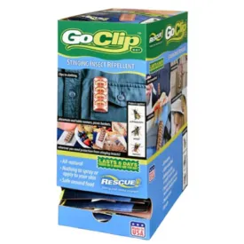Rescue® GC-WHY-DB24 Go Clip™ Stinging Insect Repellent