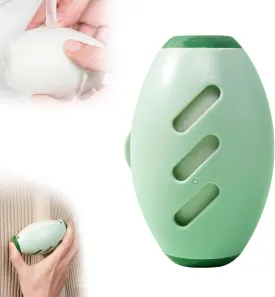 Reusable Silicone Lint Roller, 2025 Upgraded Washable Sticky Lint Roller Powerful Adhesion for Pet Hair and Dust Removal, Portable Home Travel Lint Remover for Clothes Bed Sofa (1pcsGreen)