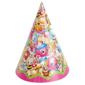 Shopkins Party Hats (8 per Pack)