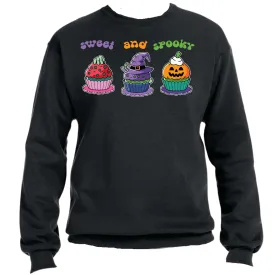 Sweet and Spooky Halloween Sweatshirt | Easy Ready-to-Press, Custom Cute Halloween Apparel