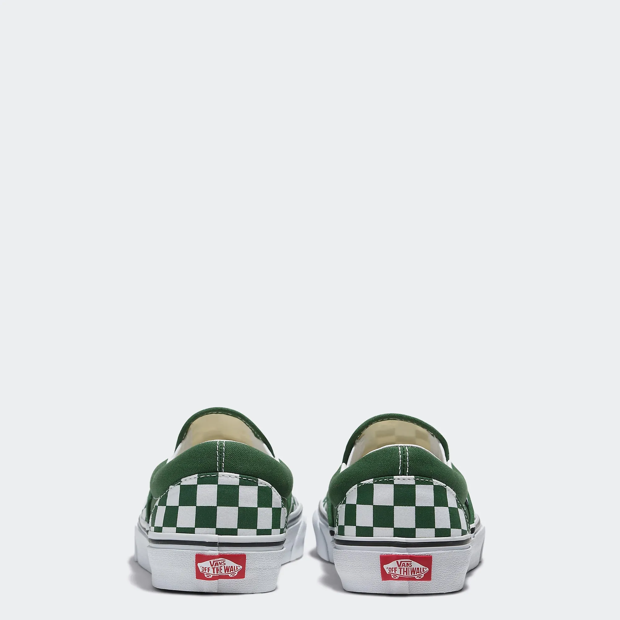 Unisex Vans Classic Slip-On Checkerboard Shoes Greener Pastures