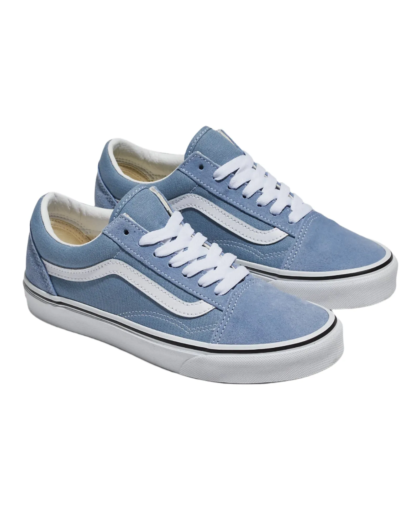 Van's Women's Old Skool Color Theory Dusty Blue