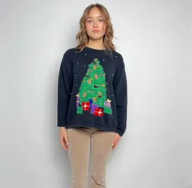 Vintage Ugly Christmas Sweaters L | All Sizes | Tacky Christmas Sweaters | Holiday