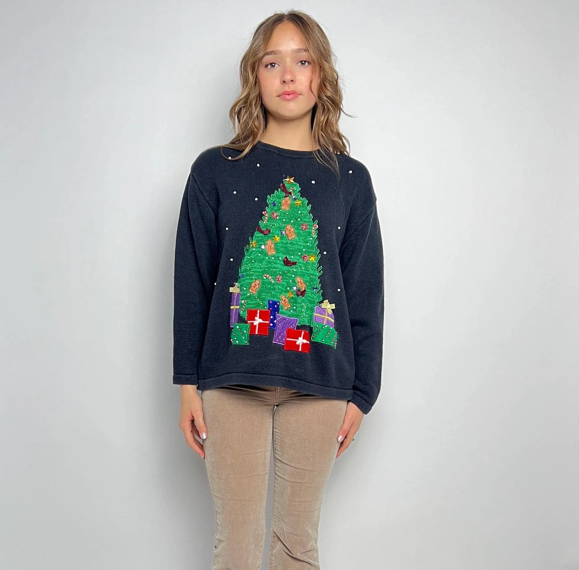 Vintage Ugly Christmas Sweaters L | All Sizes | Tacky Christmas Sweaters | Holiday