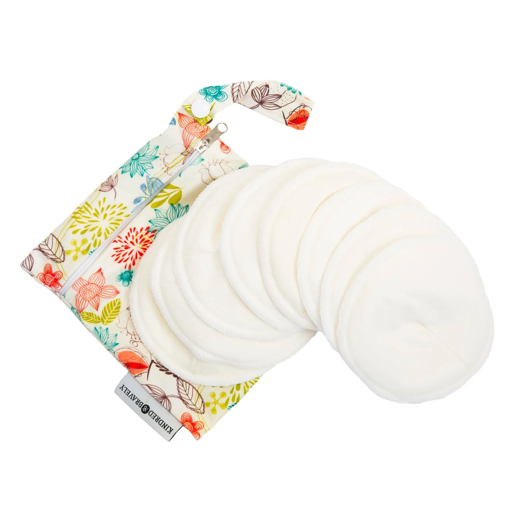 Washable organic Bamboo Nursing Pads
