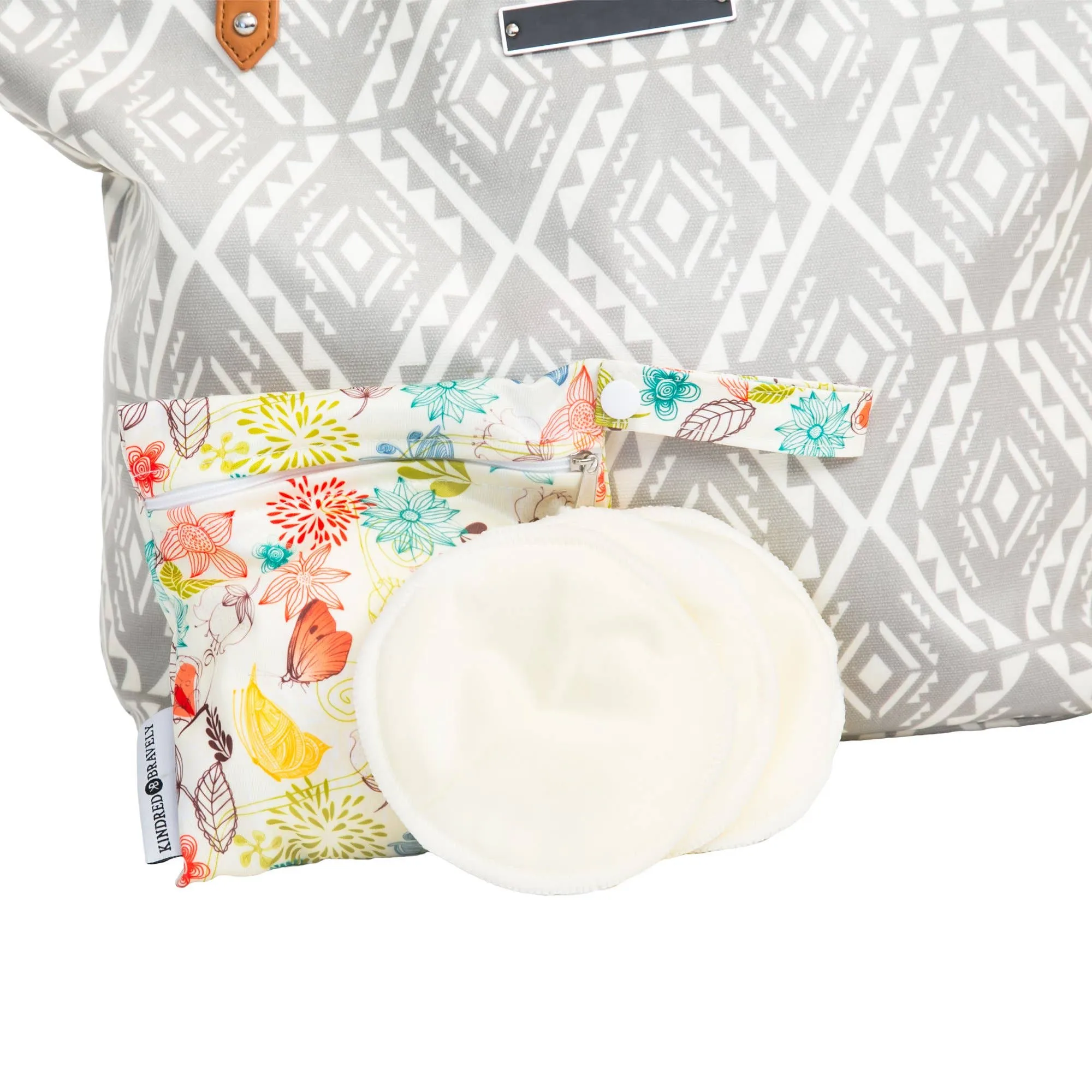 Washable organic Bamboo Nursing Pads